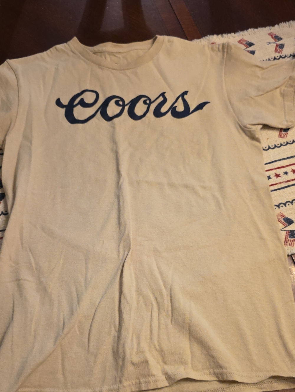 Coors T-Shirt in Cream